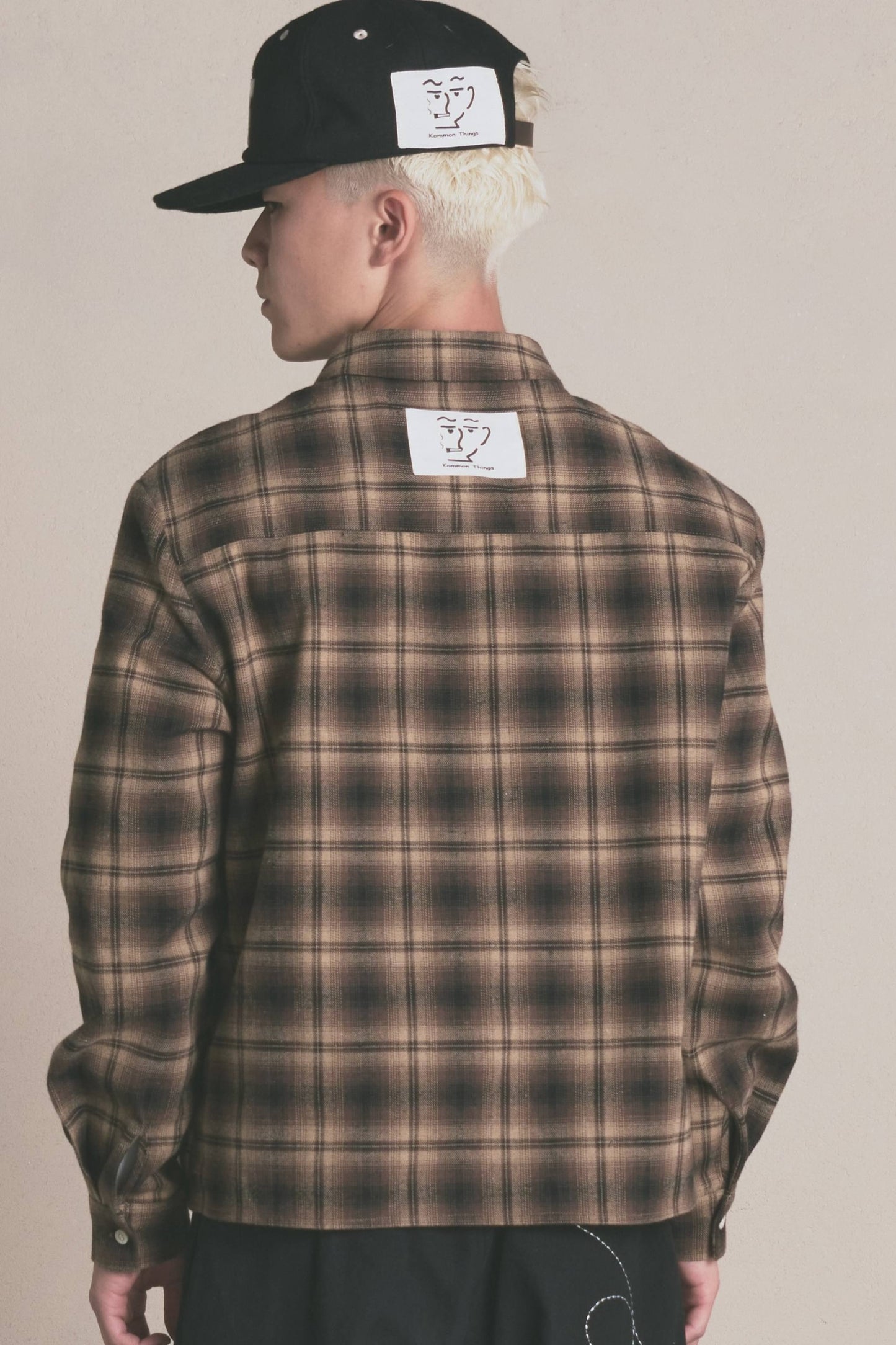 Shadow Plaid Flannel Shirt