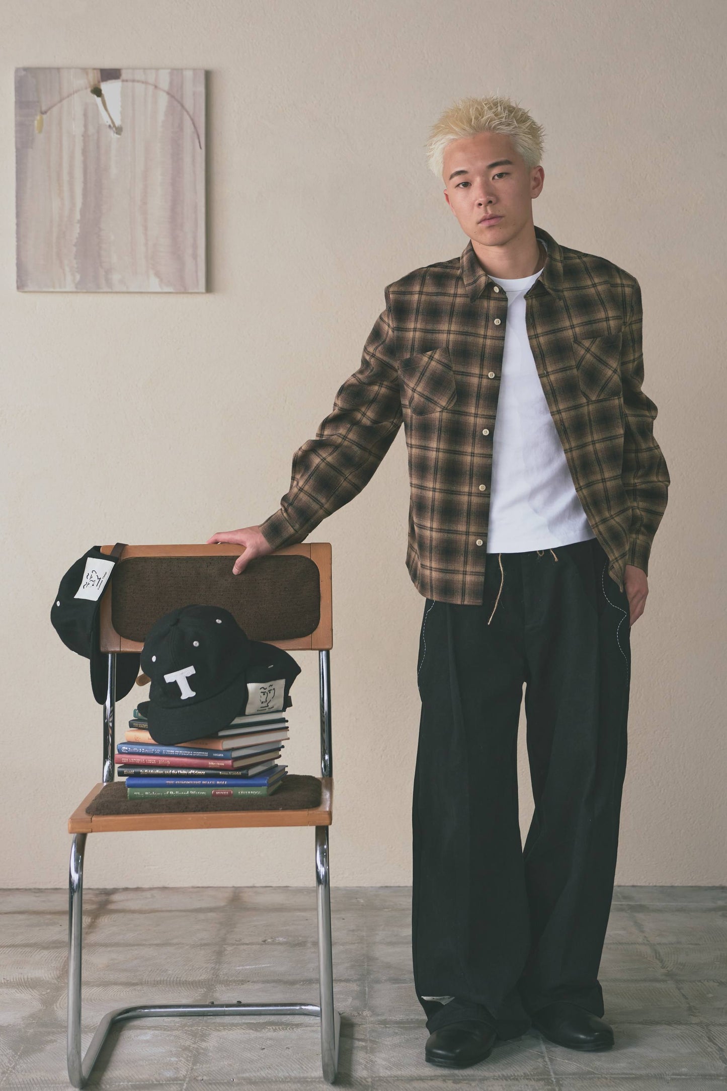 Shadow Plaid Flannel Shirt